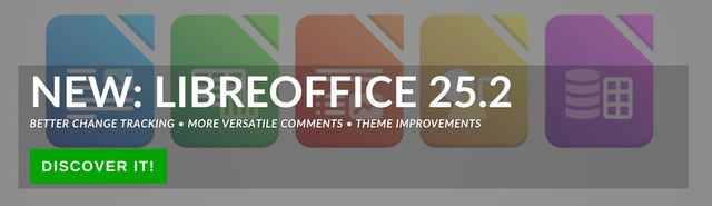 Gratuito: Aggiornamento di LibreOffice 2025