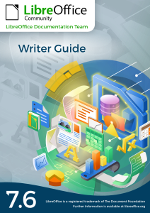 Scarica gratuitamente la guida per LibreOffice writer 7.6.