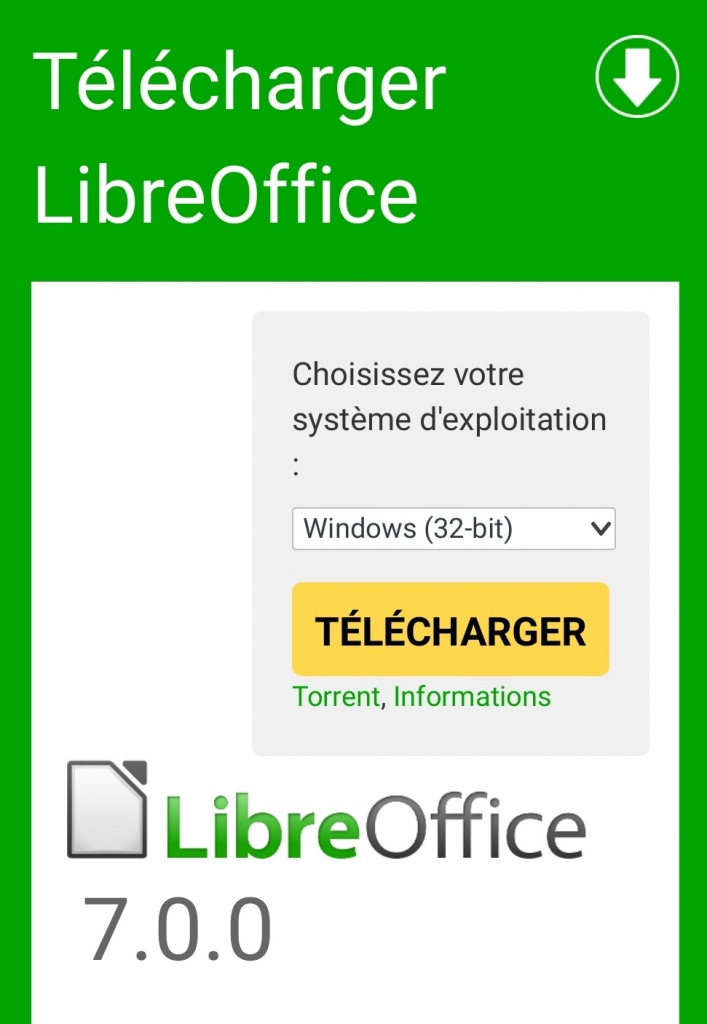 Scarica gratuitamente LibreOffice 7.0